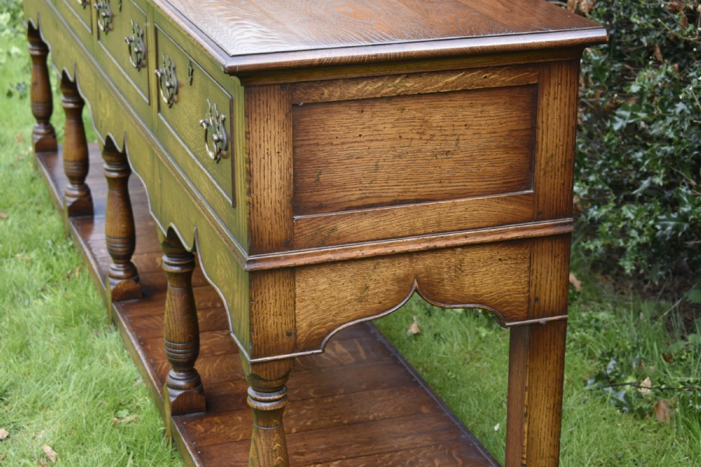 7ft Montgomeryshire  Dresser Base View VII