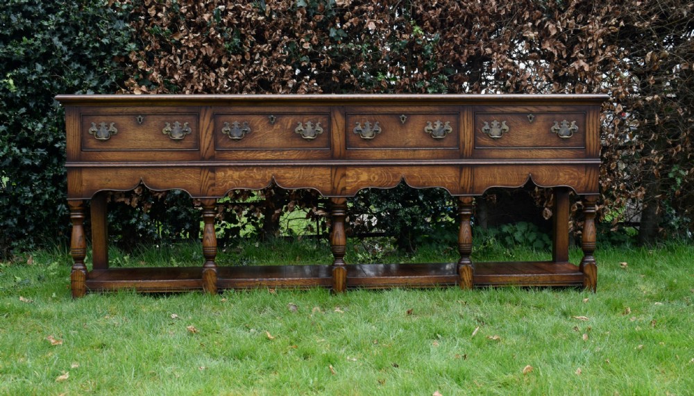 7ft Montgomeryshire  Dresser Base View XXI