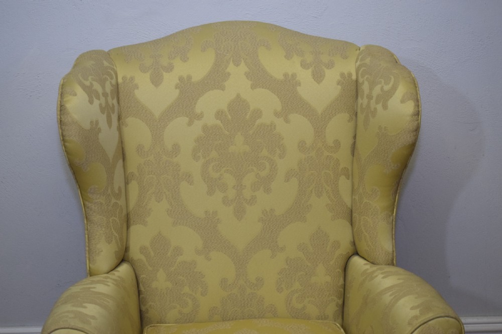 Antique Upholstered Armchair View XV
