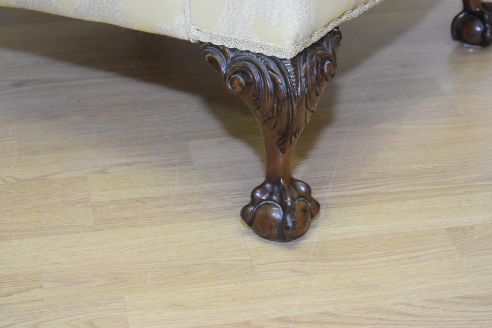 Antique Upholstered Armchair View XVI