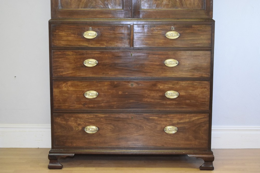 Antique Georgian Period Linen Press View VI