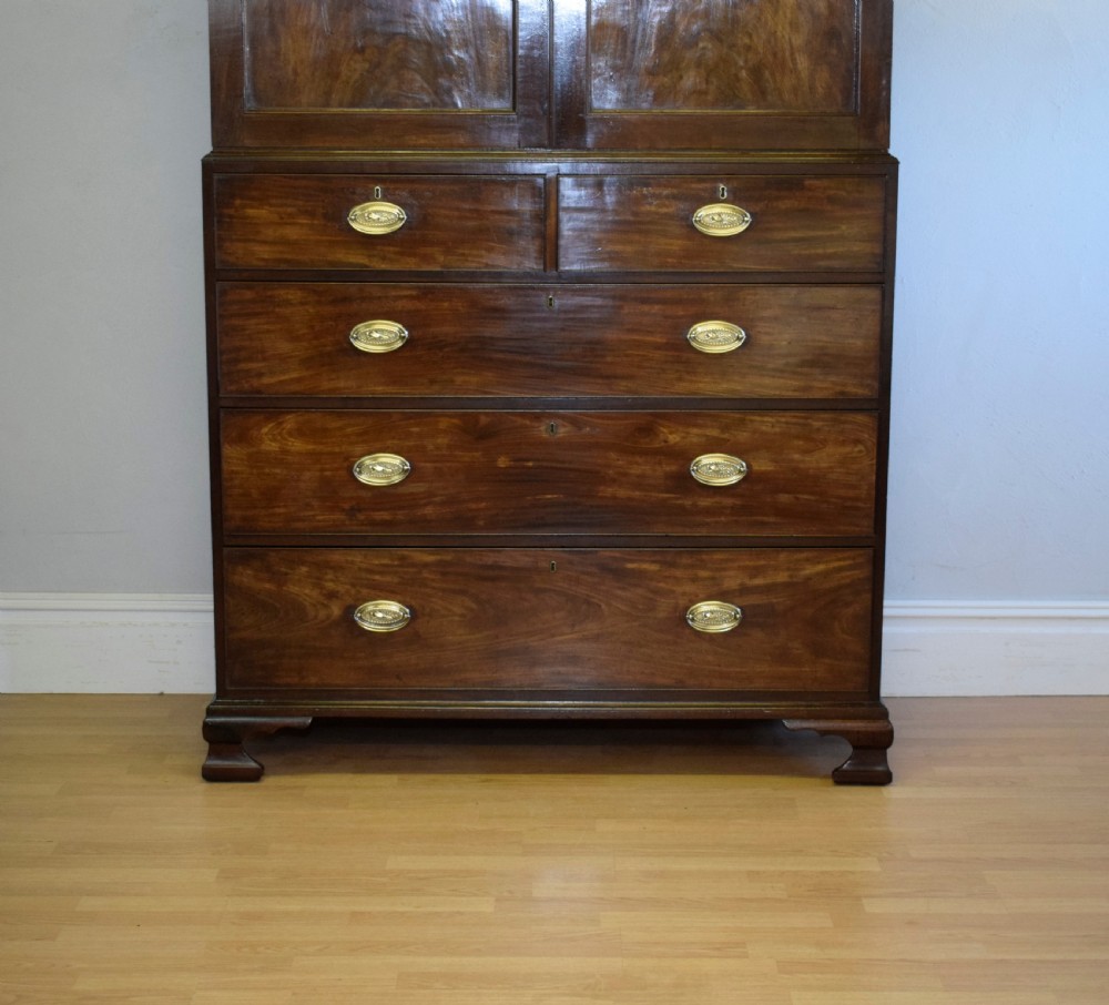 Antique Georgian Period Linen Press View VII