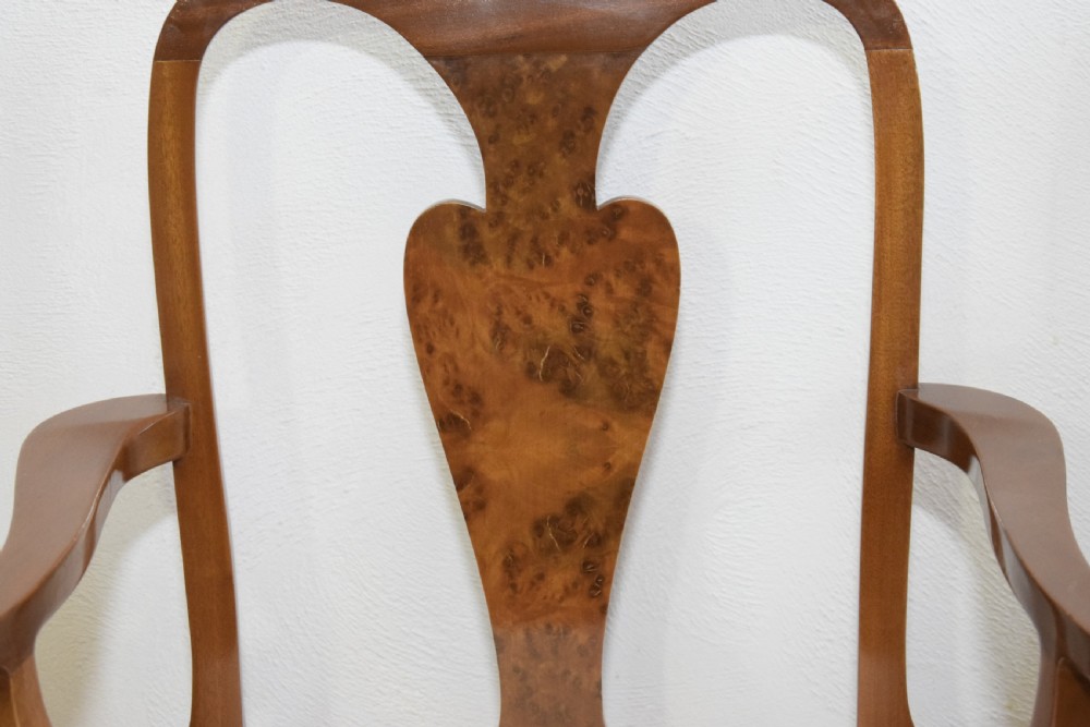 Antique  Set of 6 Walnut Dining Chairs View V