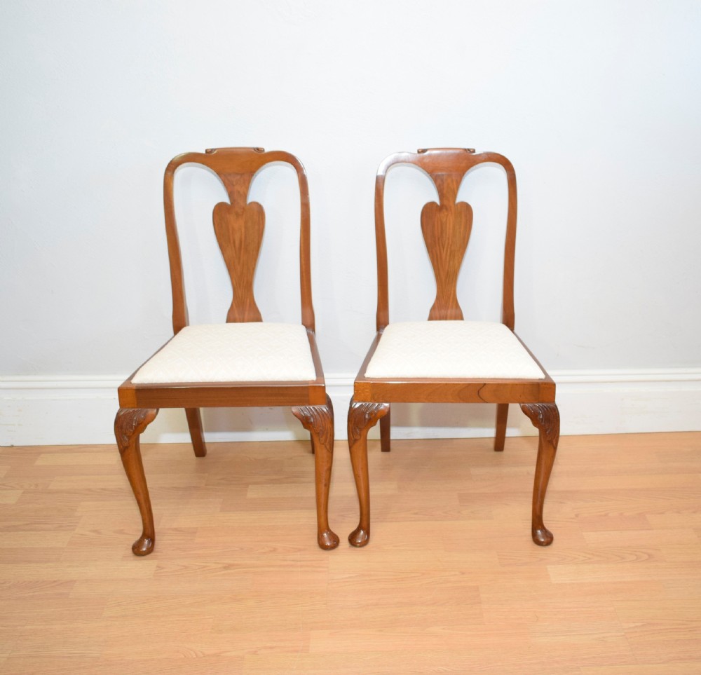 Antique  Set of 6 Walnut Dining Chairs View XII