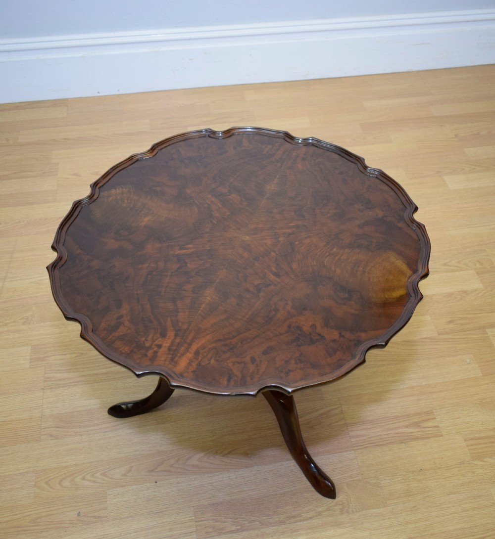 Burr Walnut Coffee Table View XI