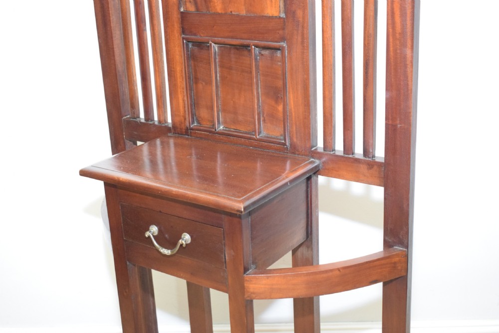 Antique Arts & Crafts Hall Stand View V