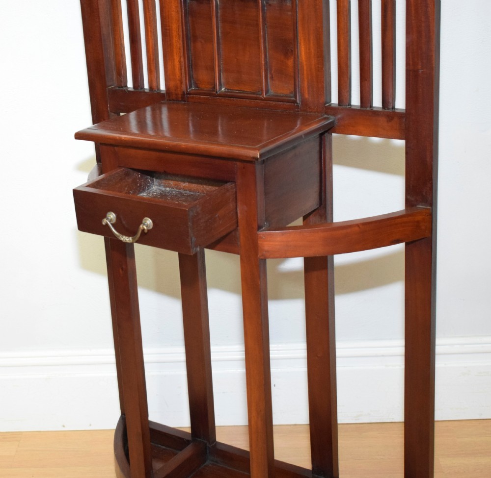 Antique Arts & Crafts Hall Stand View VI