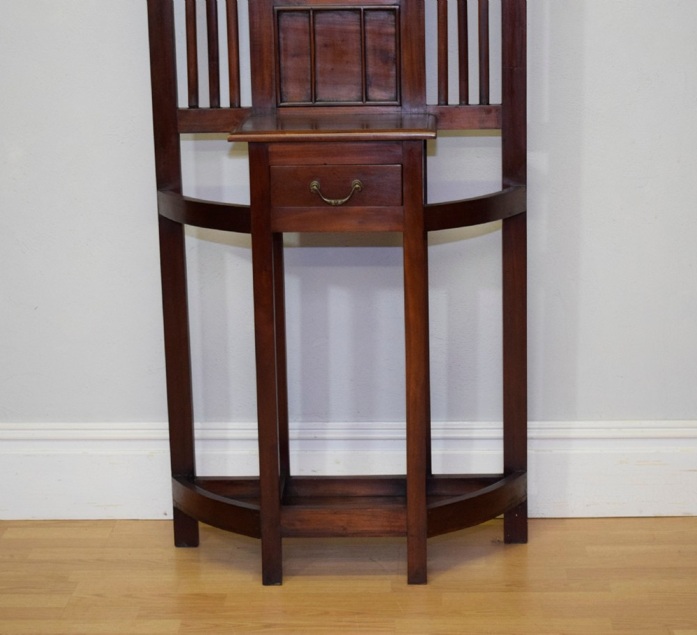 Antique Arts & Crafts Hall Stand View XI