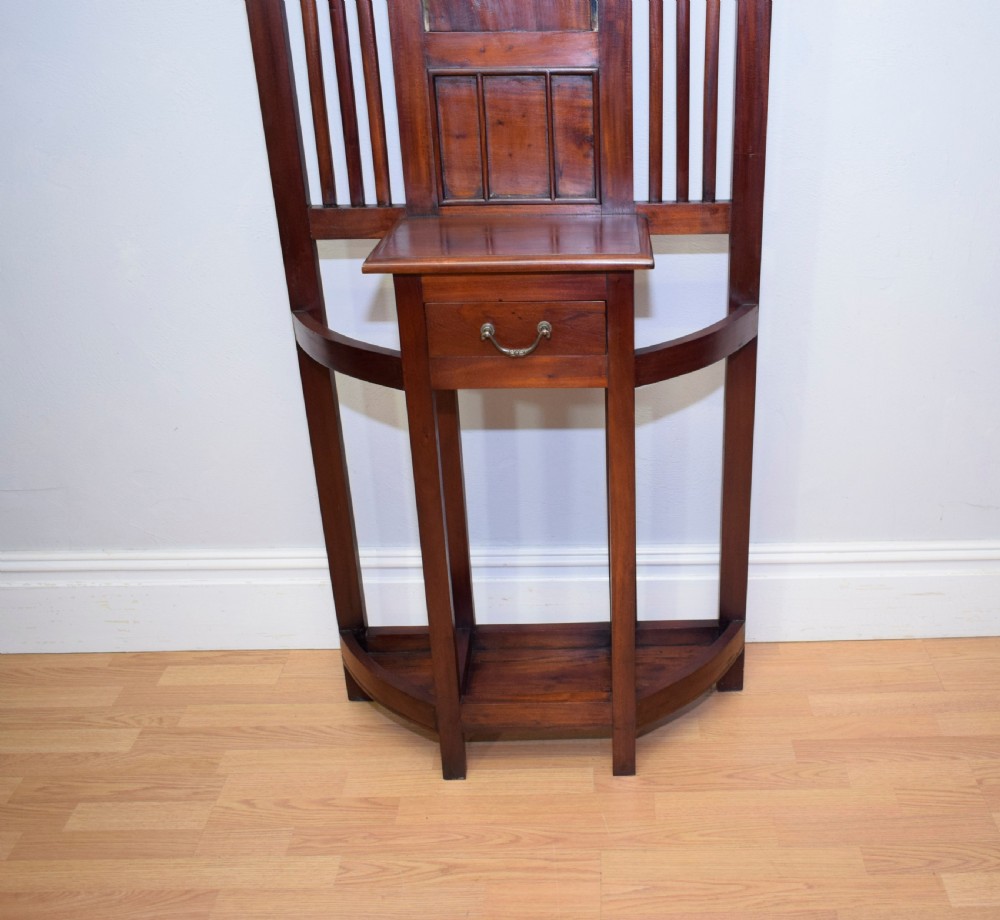 Antique Arts & Crafts Hall Stand View XII