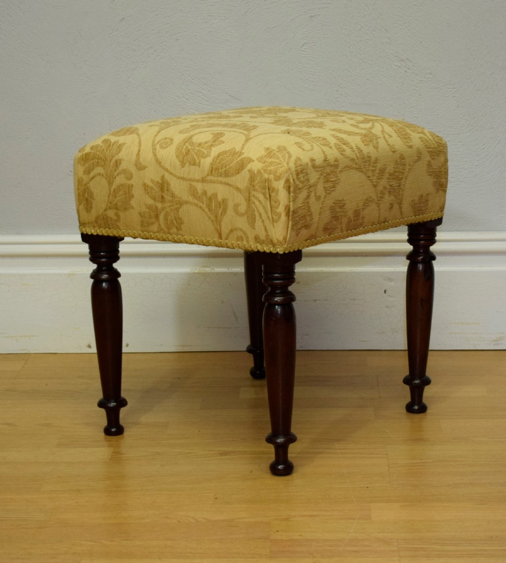 Antique Victorian Stool View V