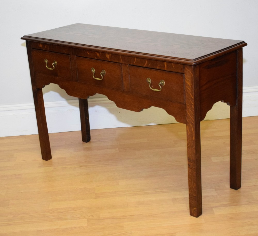 Antique Oak Dresser Base View X