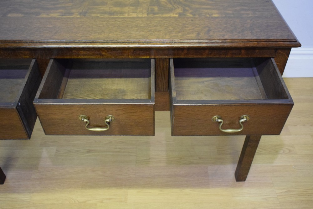 Antique Oak Dresser Base View XII