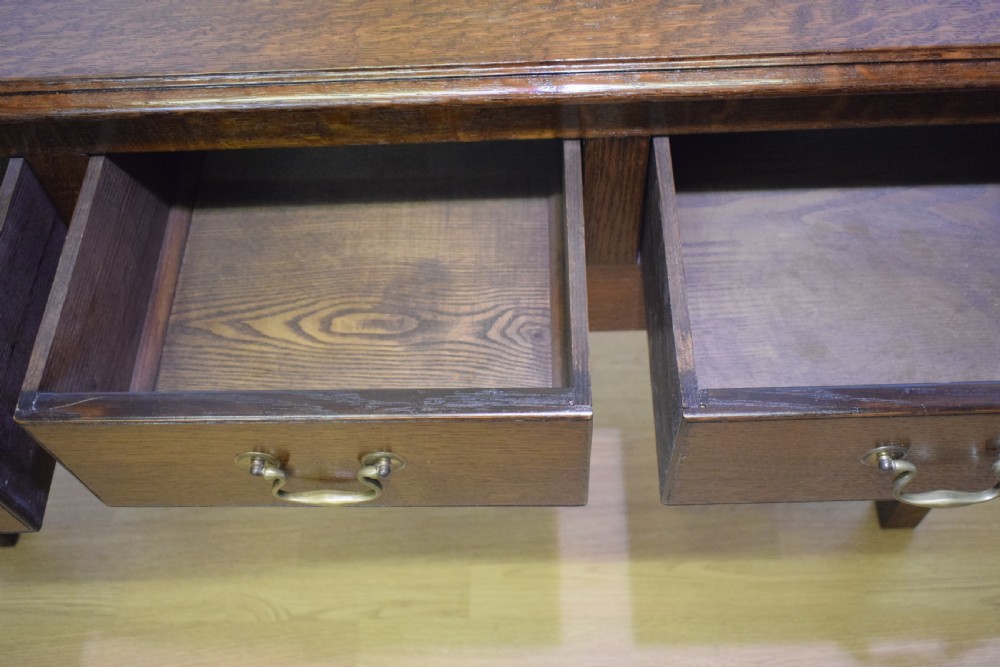 Antique Oak Dresser Base View XIII