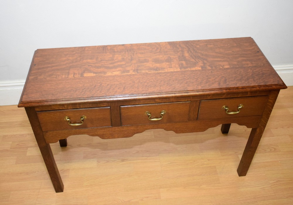 Antique Oak Dresser Base View XV