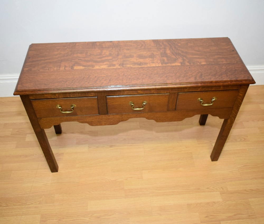 Antique Oak Dresser Base View XVI