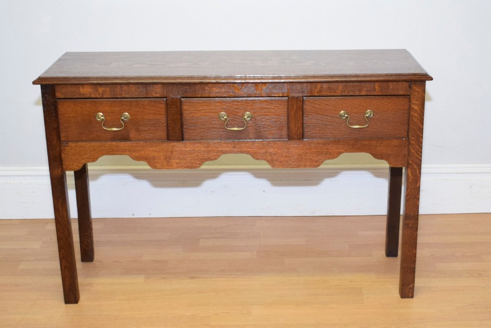 Antique Oak Dresser Base View XVII