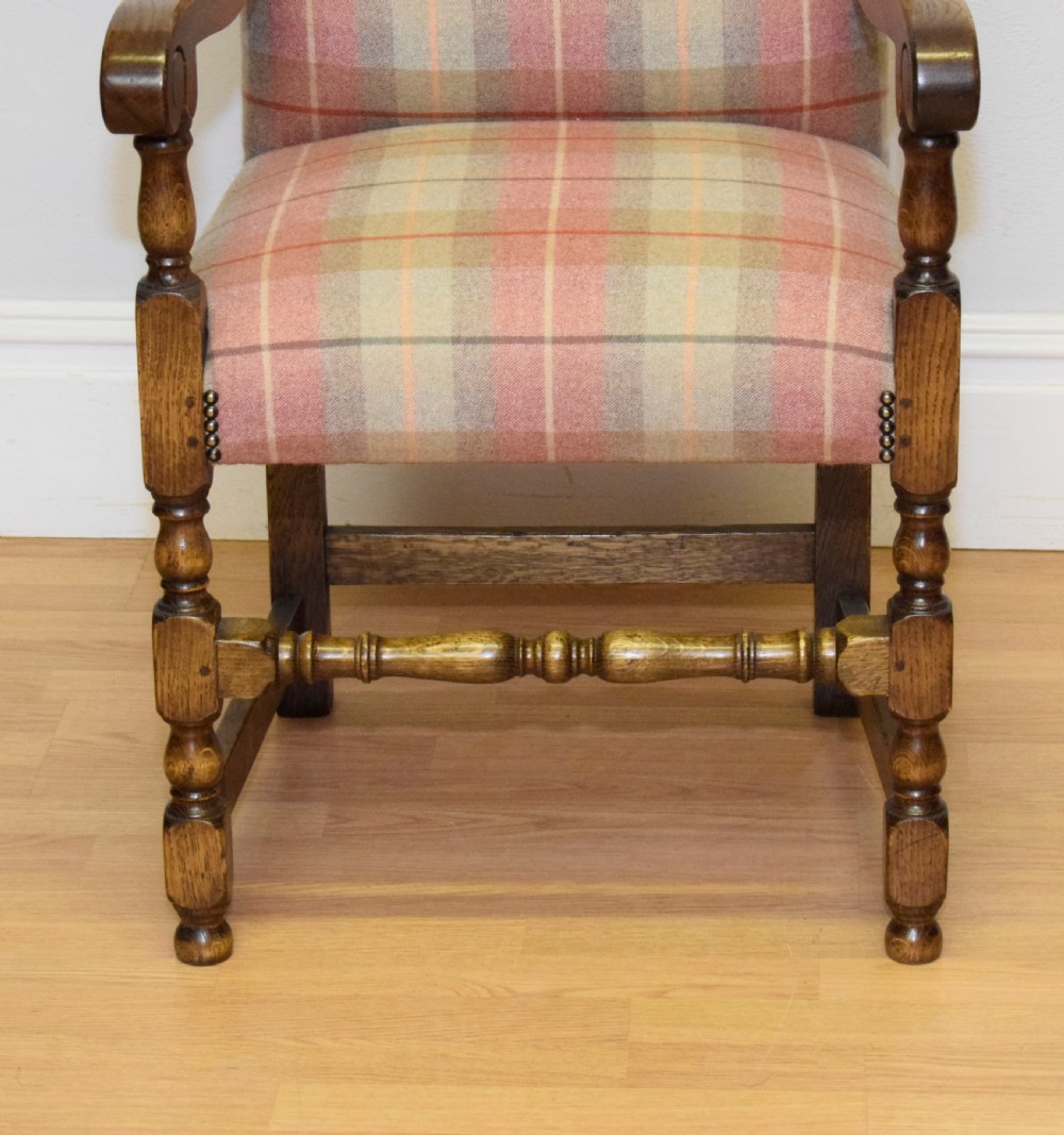 Oak Desk Chair / Library Chair View V