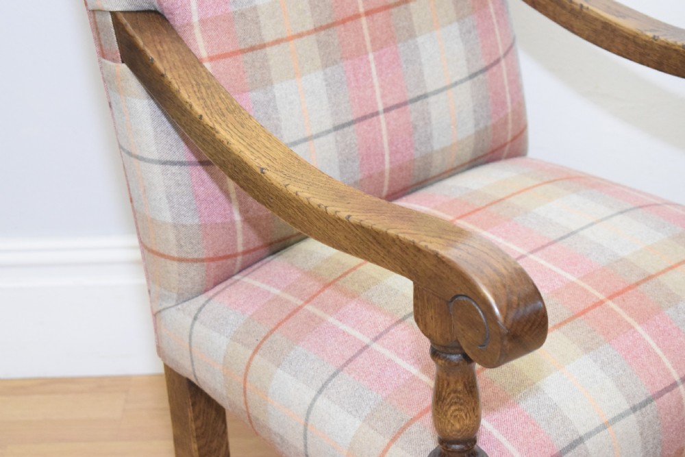 Oak Desk Chair / Library Chair View X