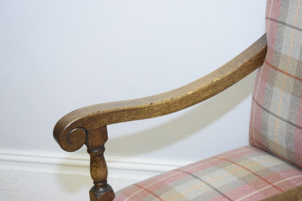 Oak Desk Chair / Library Chair View XVI