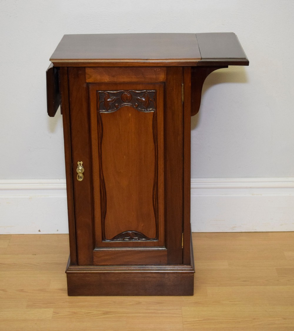 Antique Victorian Bedside Cupboard View V