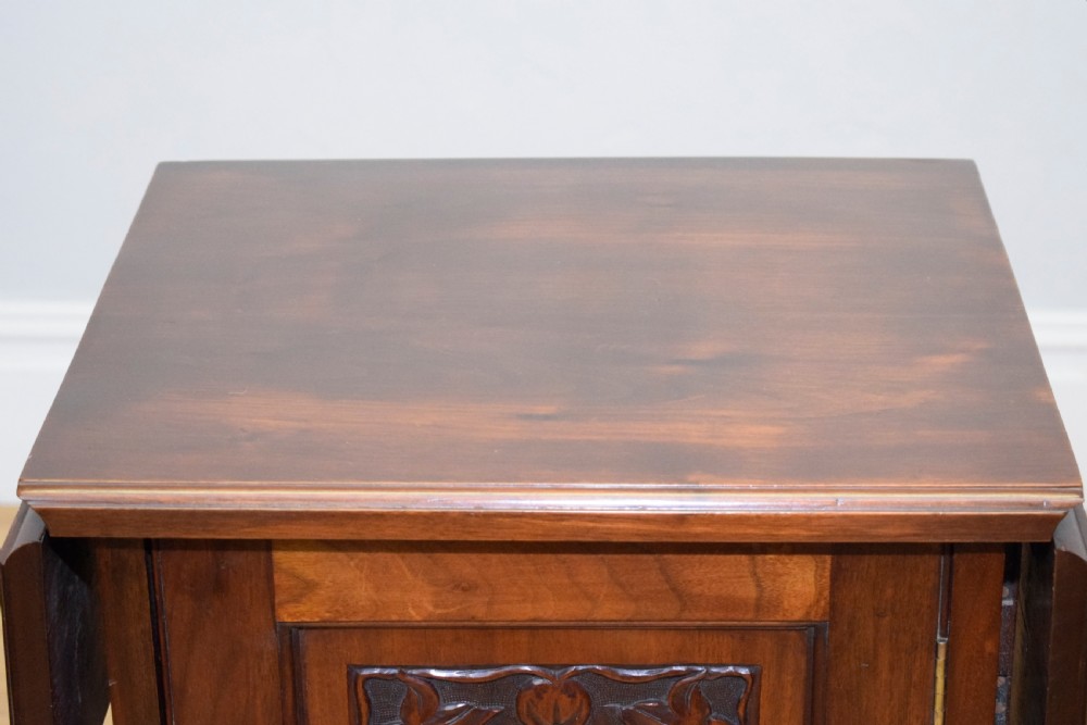 Antique Victorian Bedside Cupboard View XII