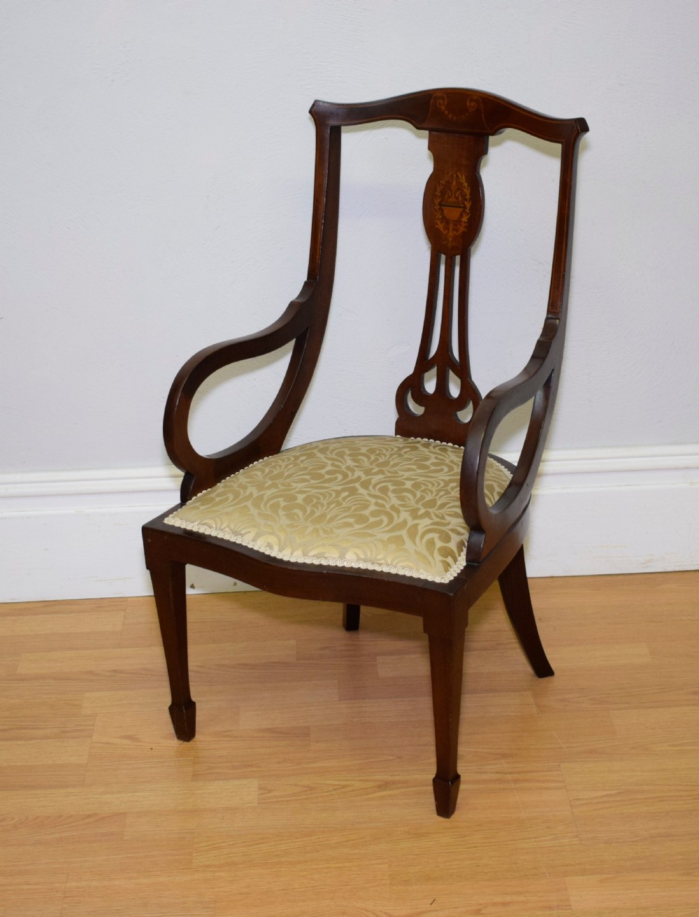 Antique Edwardian Child's Arm Chair View II