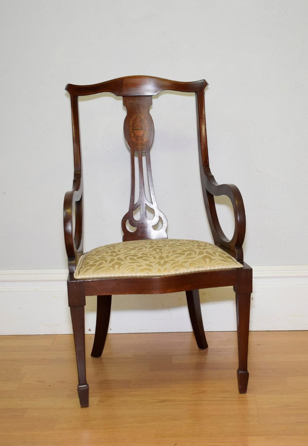 Antique Edwardian Child's Arm Chair View IV