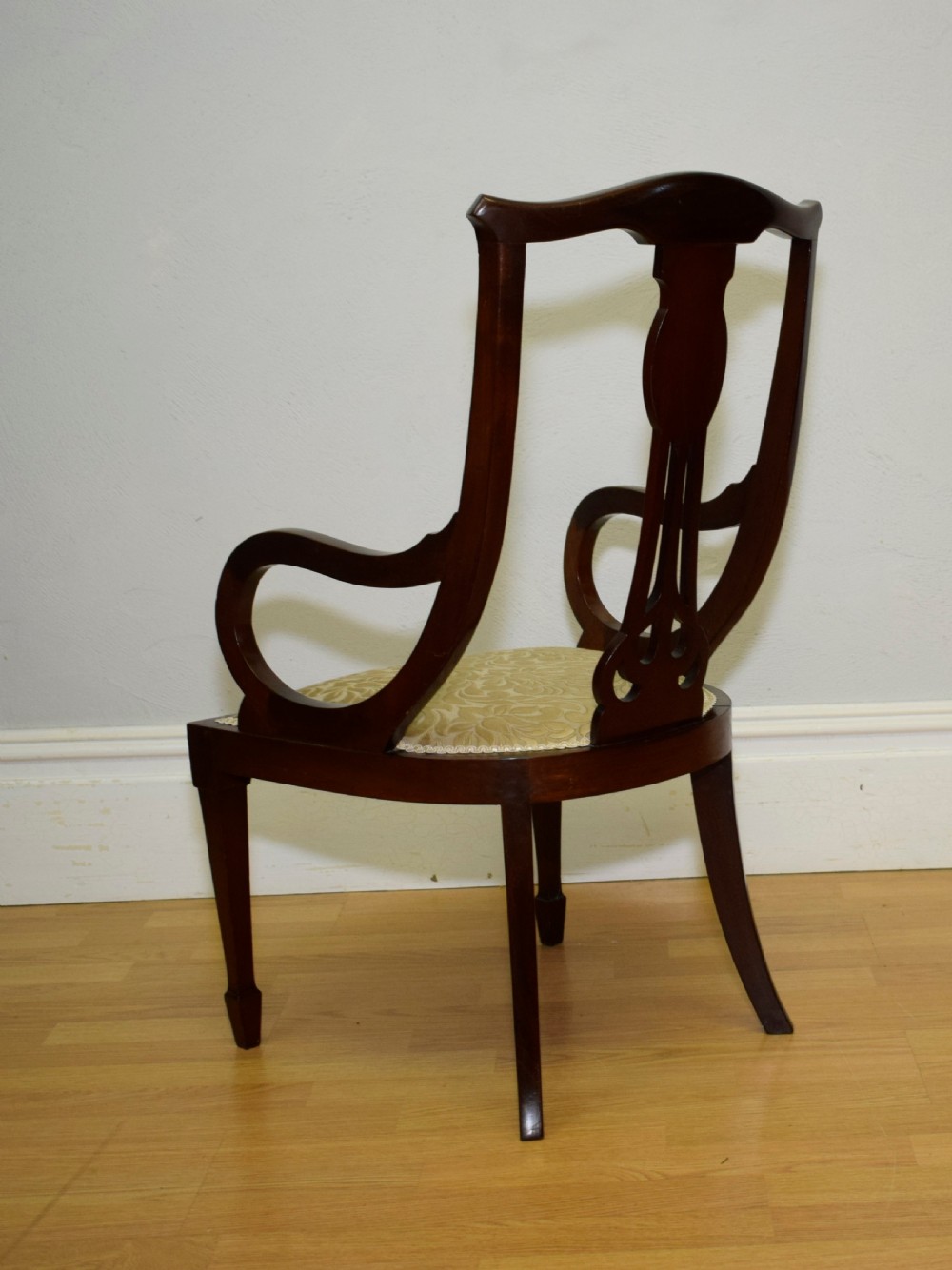 Antique Edwardian Child's Arm Chair View VI