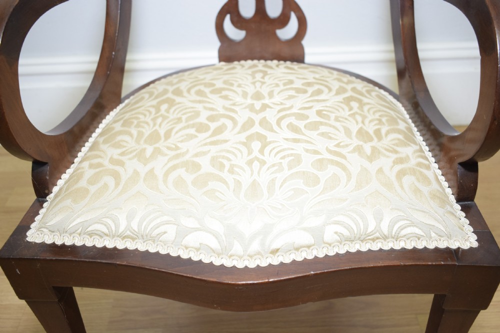 Antique Edwardian Child's Arm Chair View X