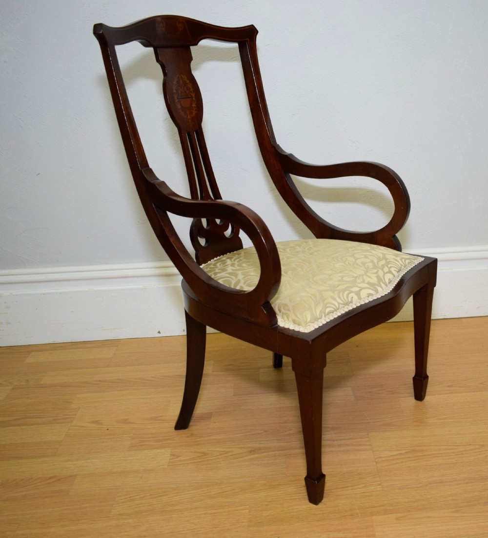 Antique Edwardian Child's Arm Chair View XI