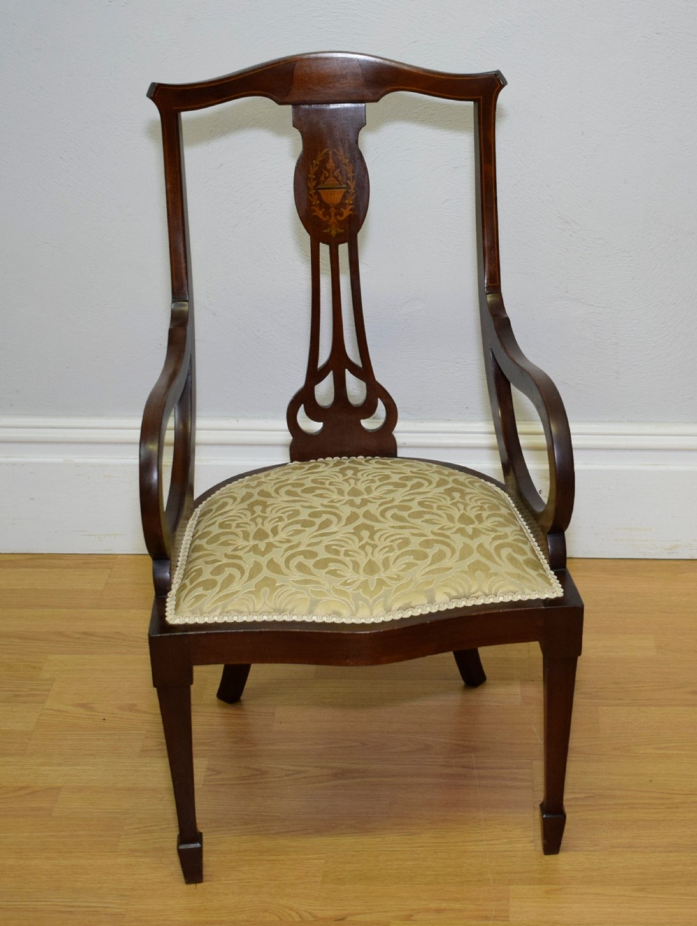 Antique Edwardian Child's Arm Chair View XVII