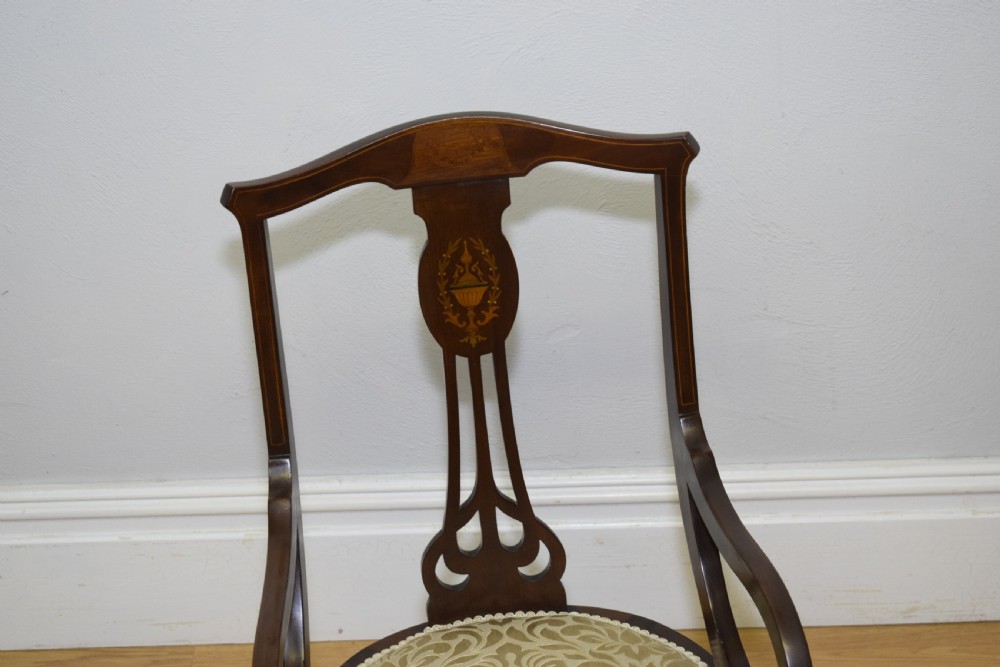 Antique Edwardian Child's Arm Chair View XVIII