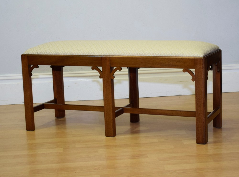Antique Duet Piano Stool