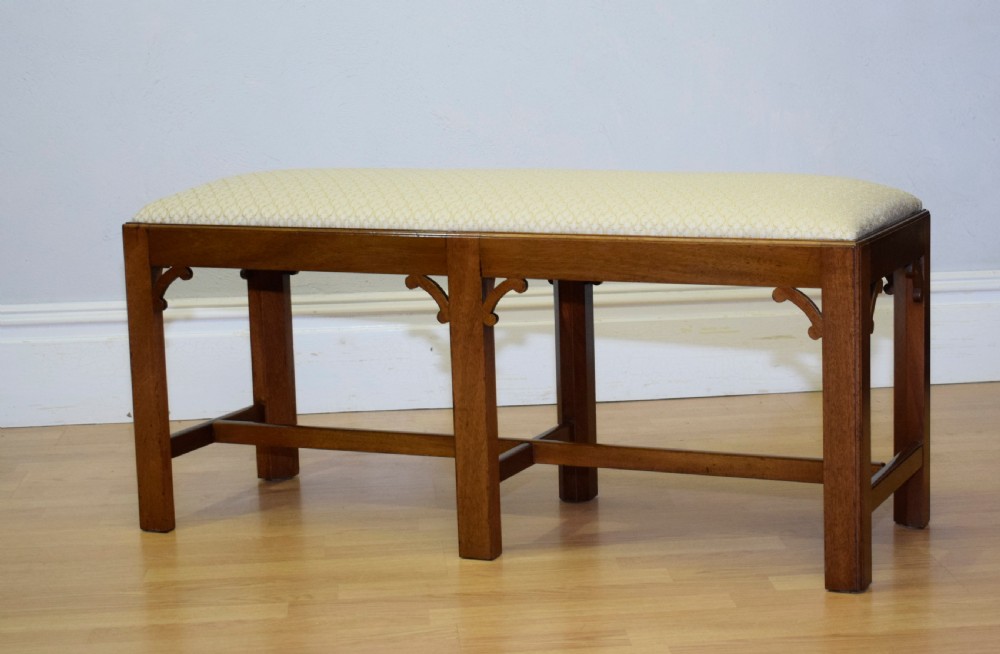 Antique Duet Piano Stool View III