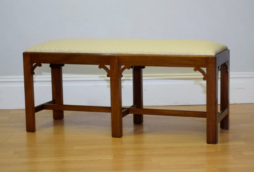 Antique Duet Piano Stool View X