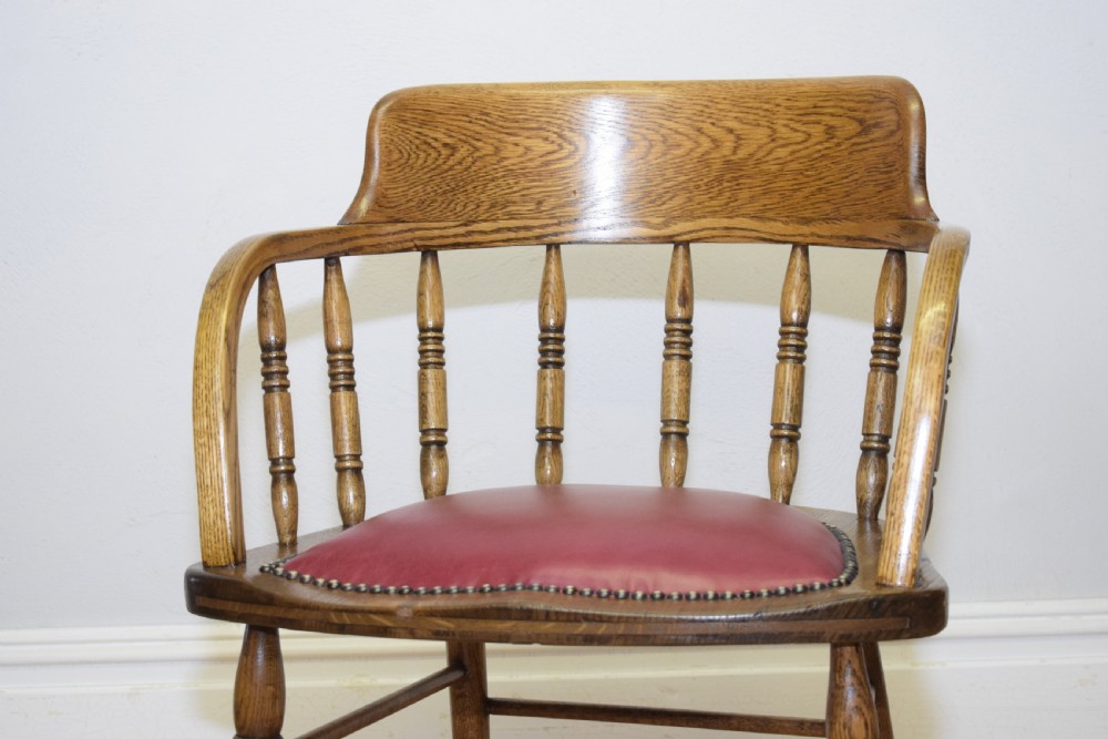 Antique Desk Chair View IX