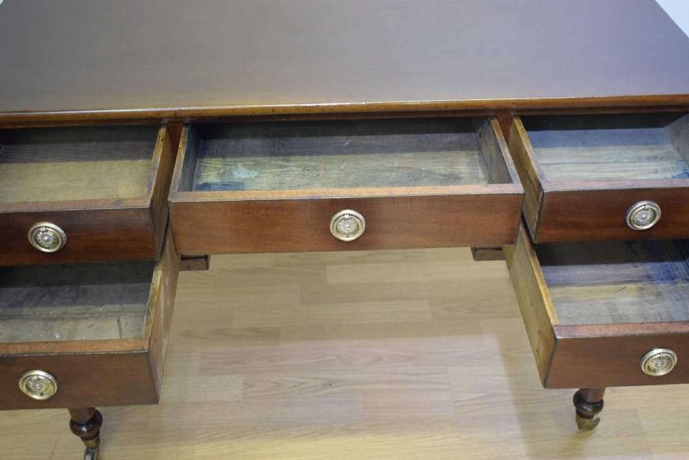 Antique Edwardian Desk View XV