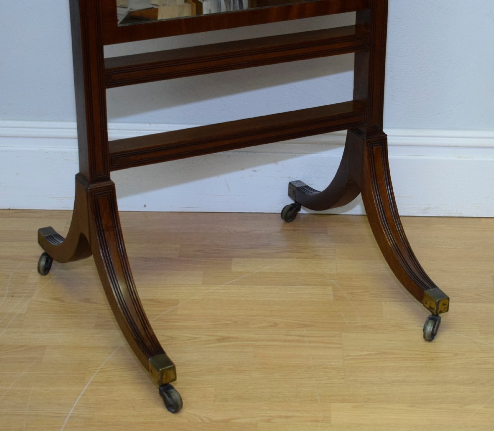 Early 20th Century Cheval Mirror View VI