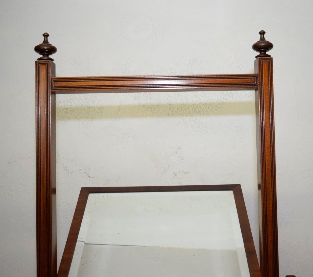 Early 20th Century Cheval Mirror View XVIII