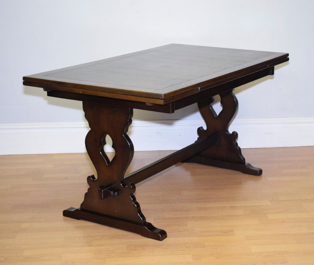 Early 20th Century Refectory Table View II