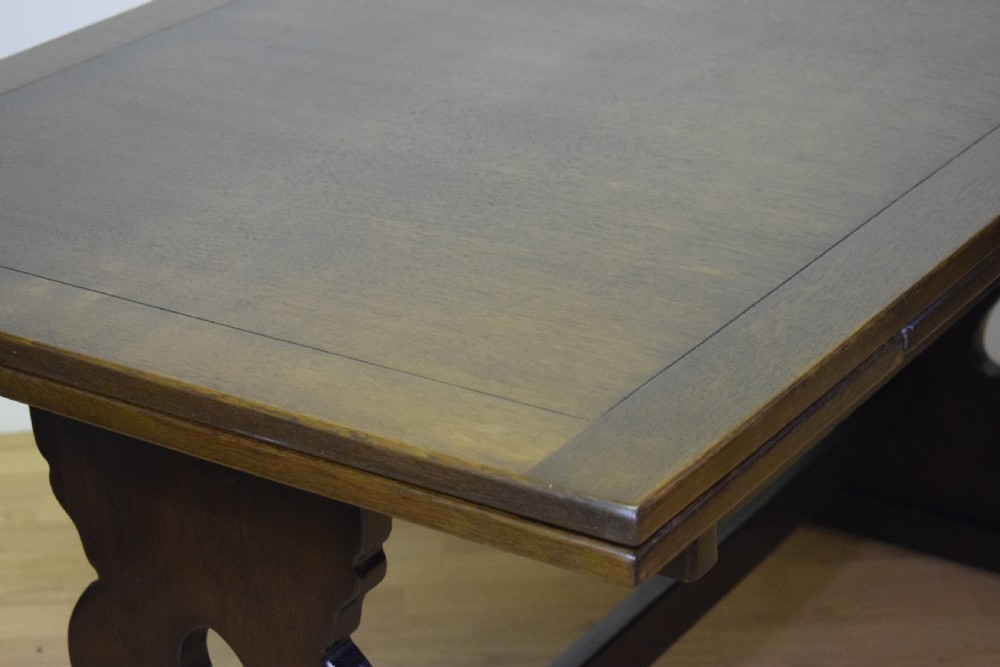 Early 20th Century Refectory Table View V