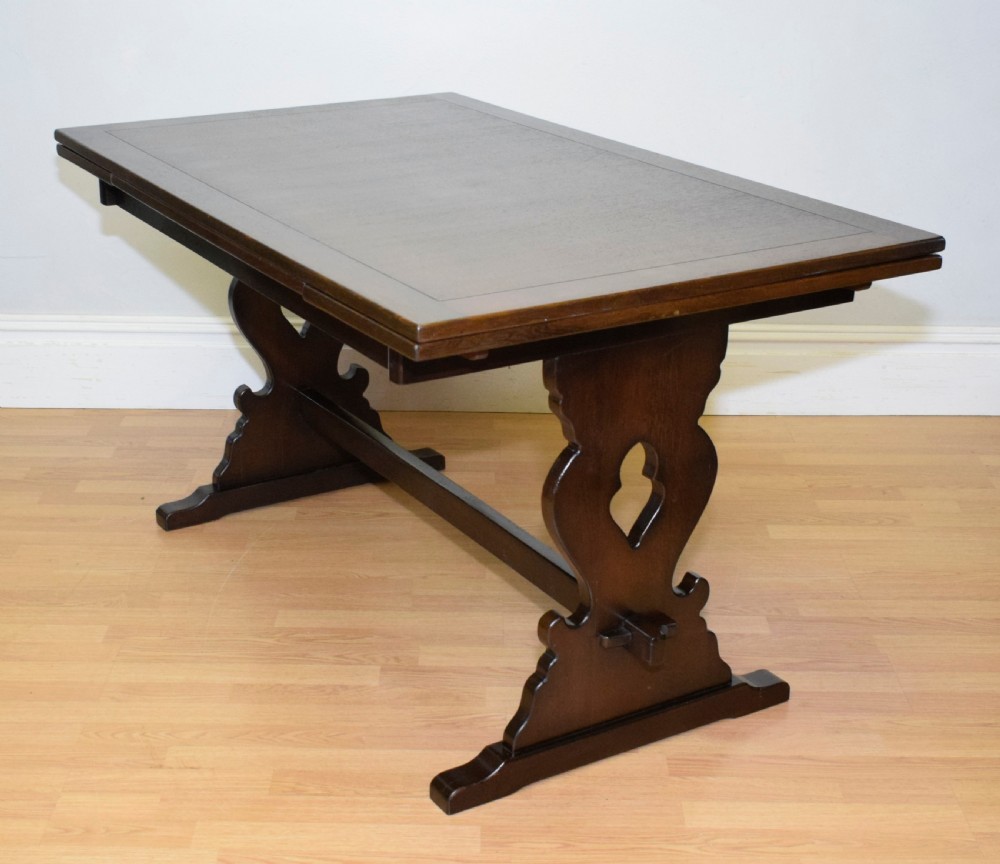 Early 20th Century Refectory Table View VII
