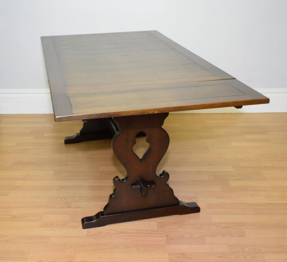Early 20th Century Refectory Table View VIII