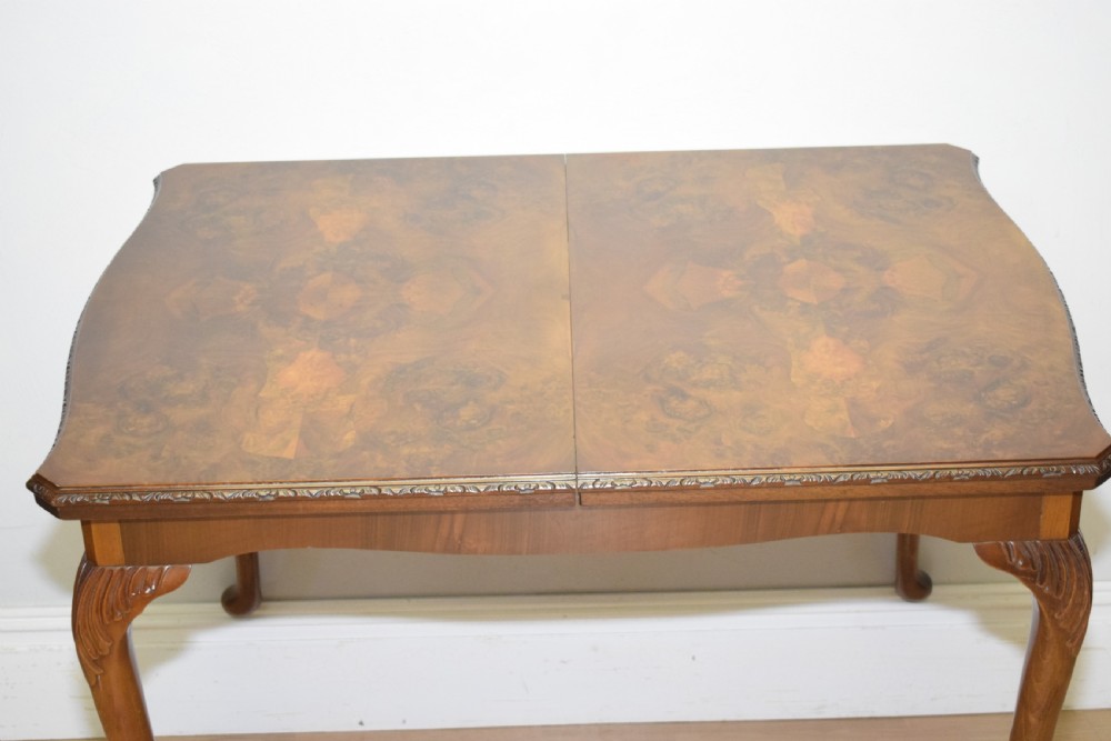 Early 20th Century Walnut Dining Table View V