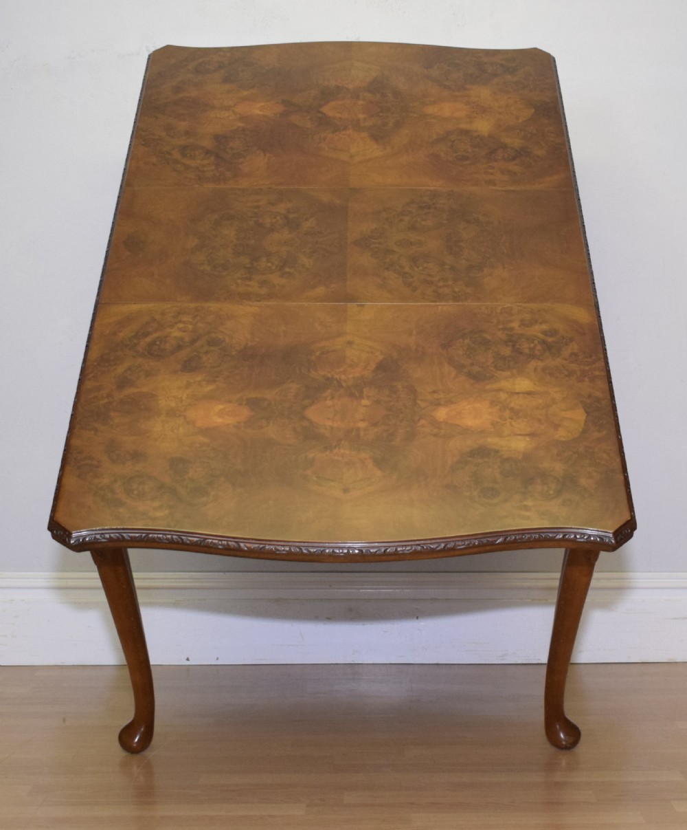 Early 20th Century Walnut Dining Table View XIII