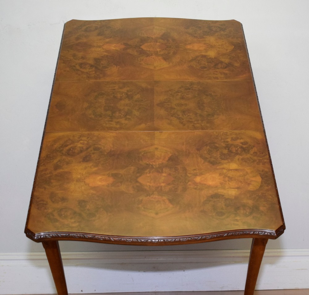 Early 20th Century Walnut Dining Table View XVII