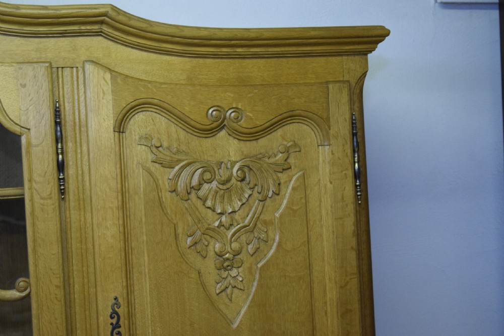 Early 20th Century Oak Display Cabinet View IX