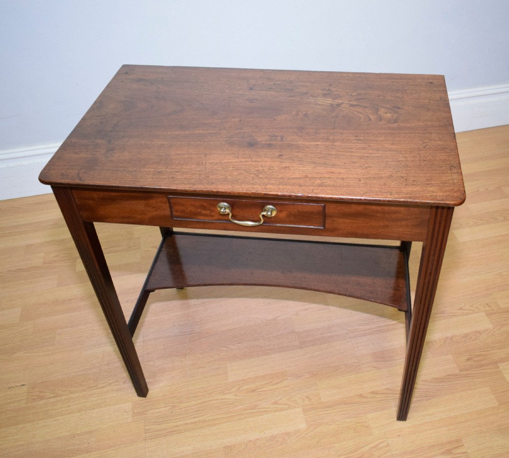 Antique Writing Table, Georgian Period View XVI