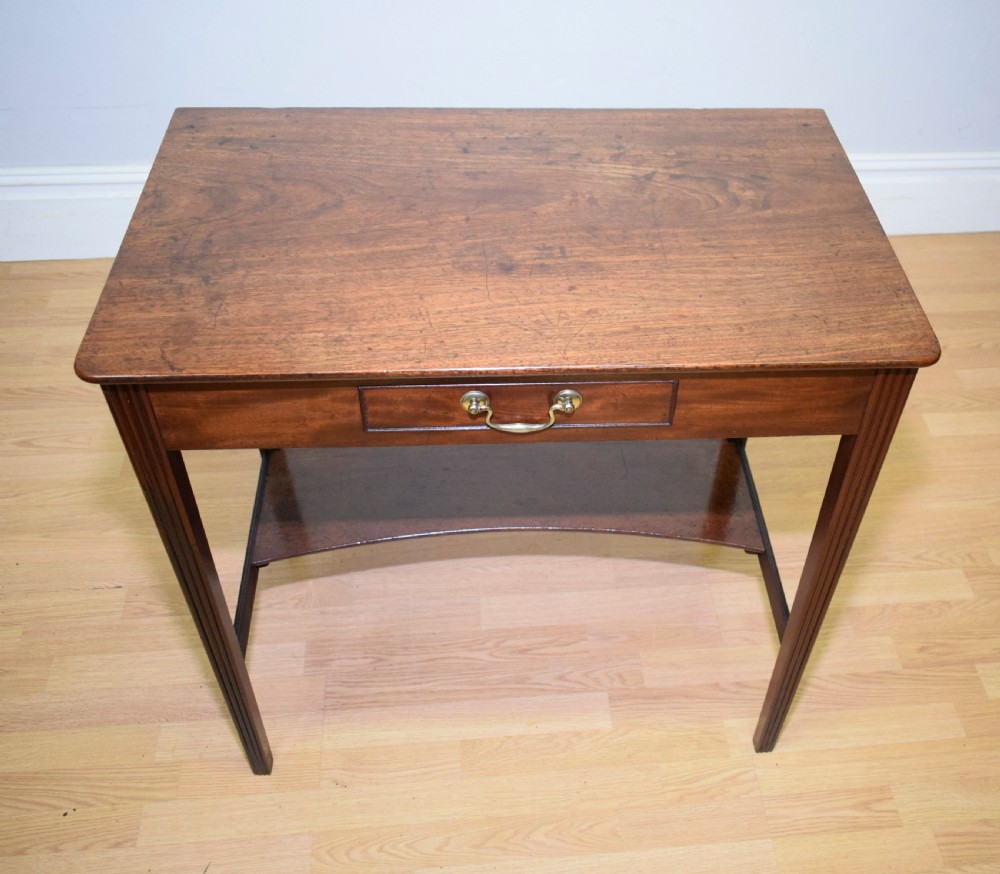 Antique Writing Table, Georgian Period View XVII