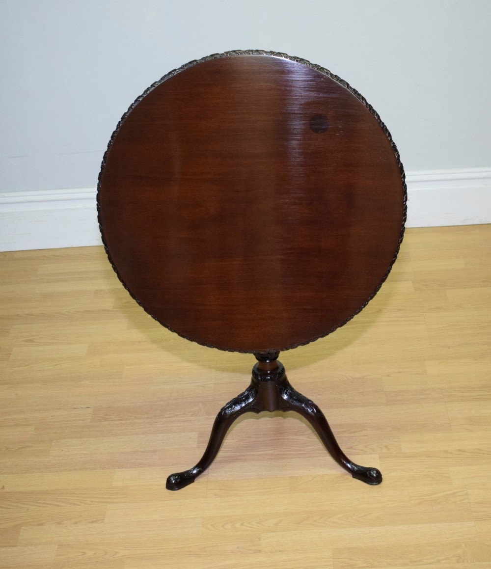 Early 20th Century Tripod Table View II